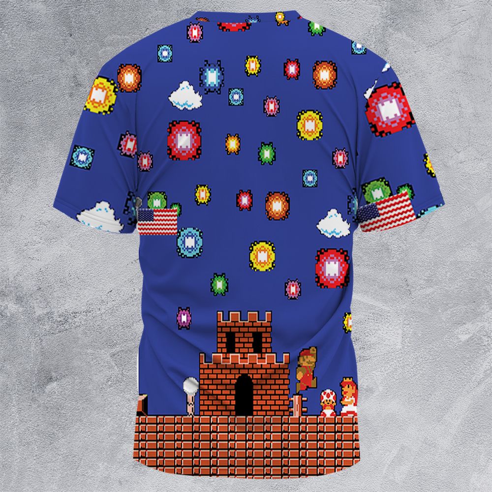 Patriotic Super Mario for Independence Day - - 4