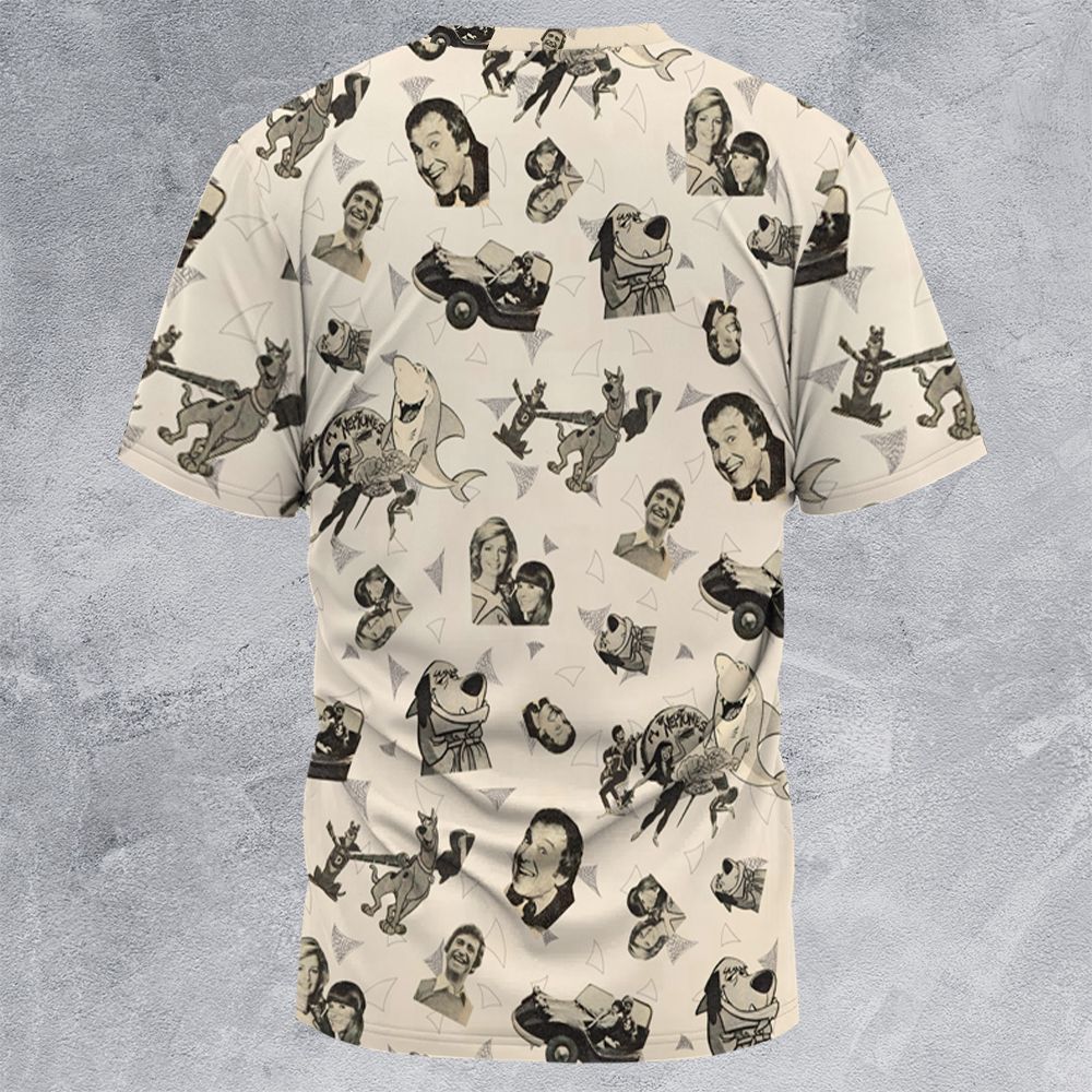 All-Over Print Unisex T-Shirt - WQWSMBLA - - 4