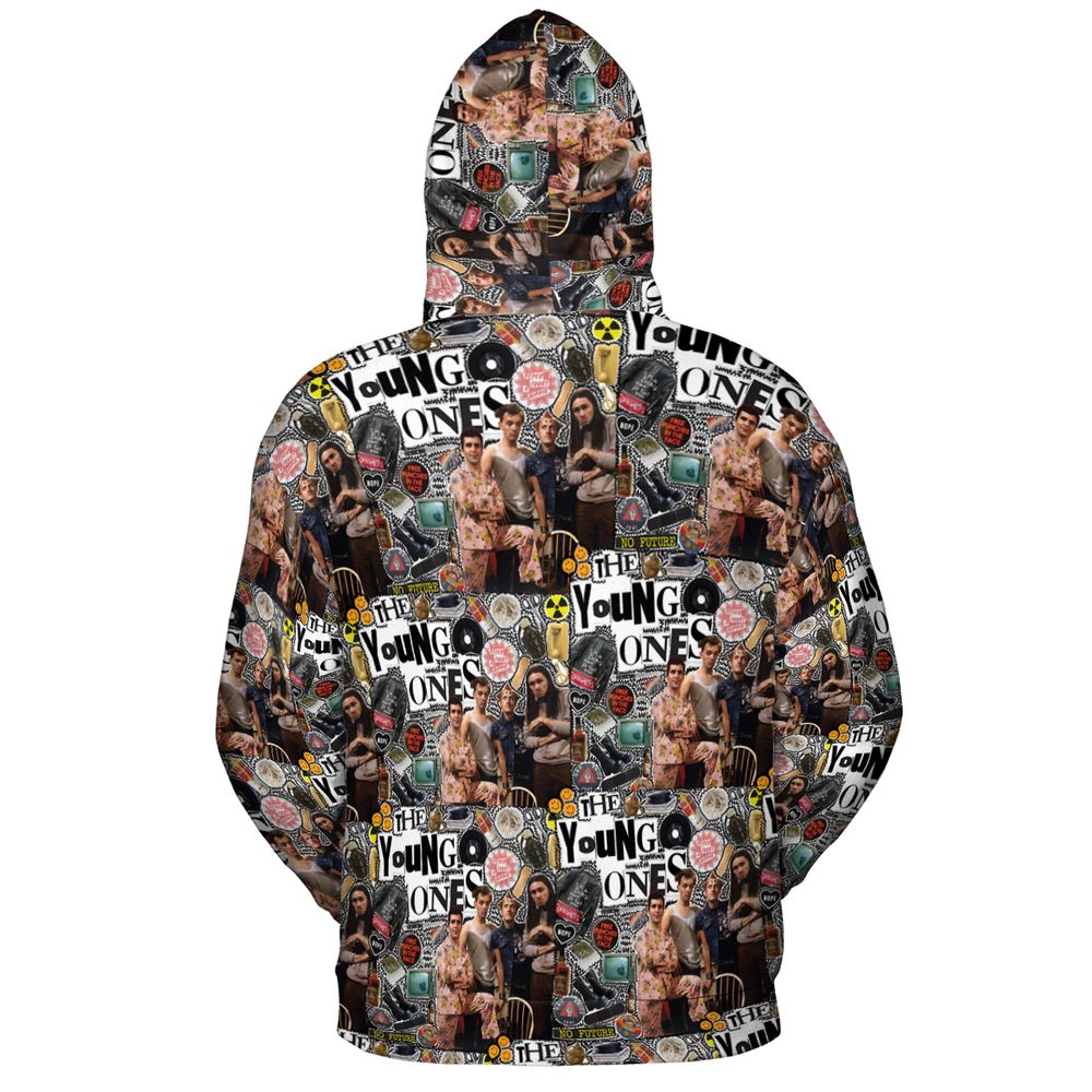 All-over Print Hoodie - 5C4K6F4A - - 4