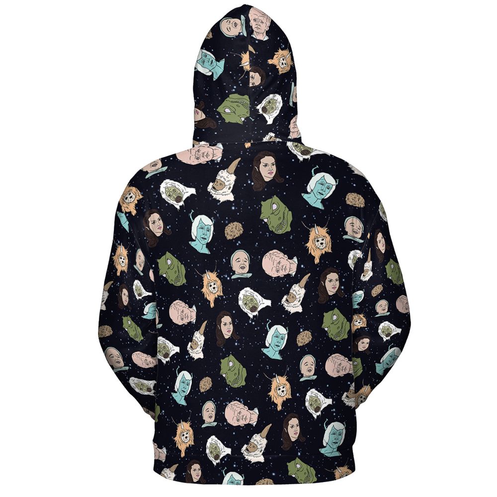All-over Print Hoodie - EMT5TLQD - - 4