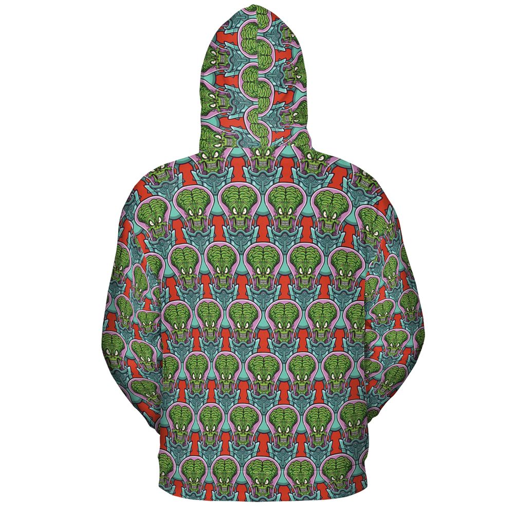 Retro Big-Brain Alien - - 4
