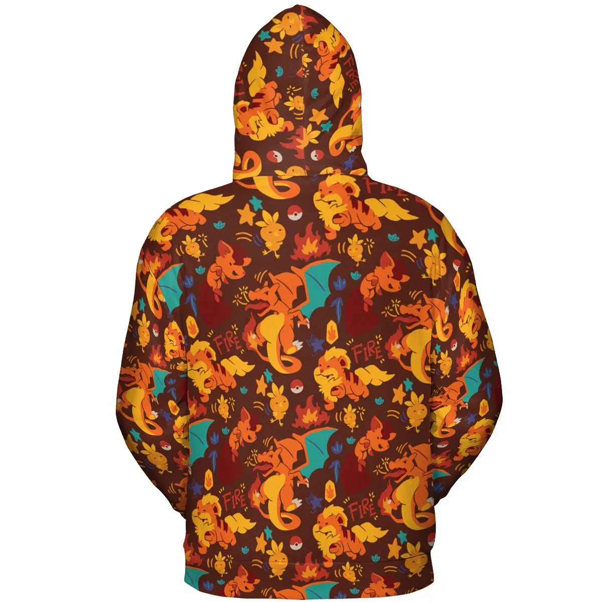 All-over Print Hoodie - FTEPSHXQ