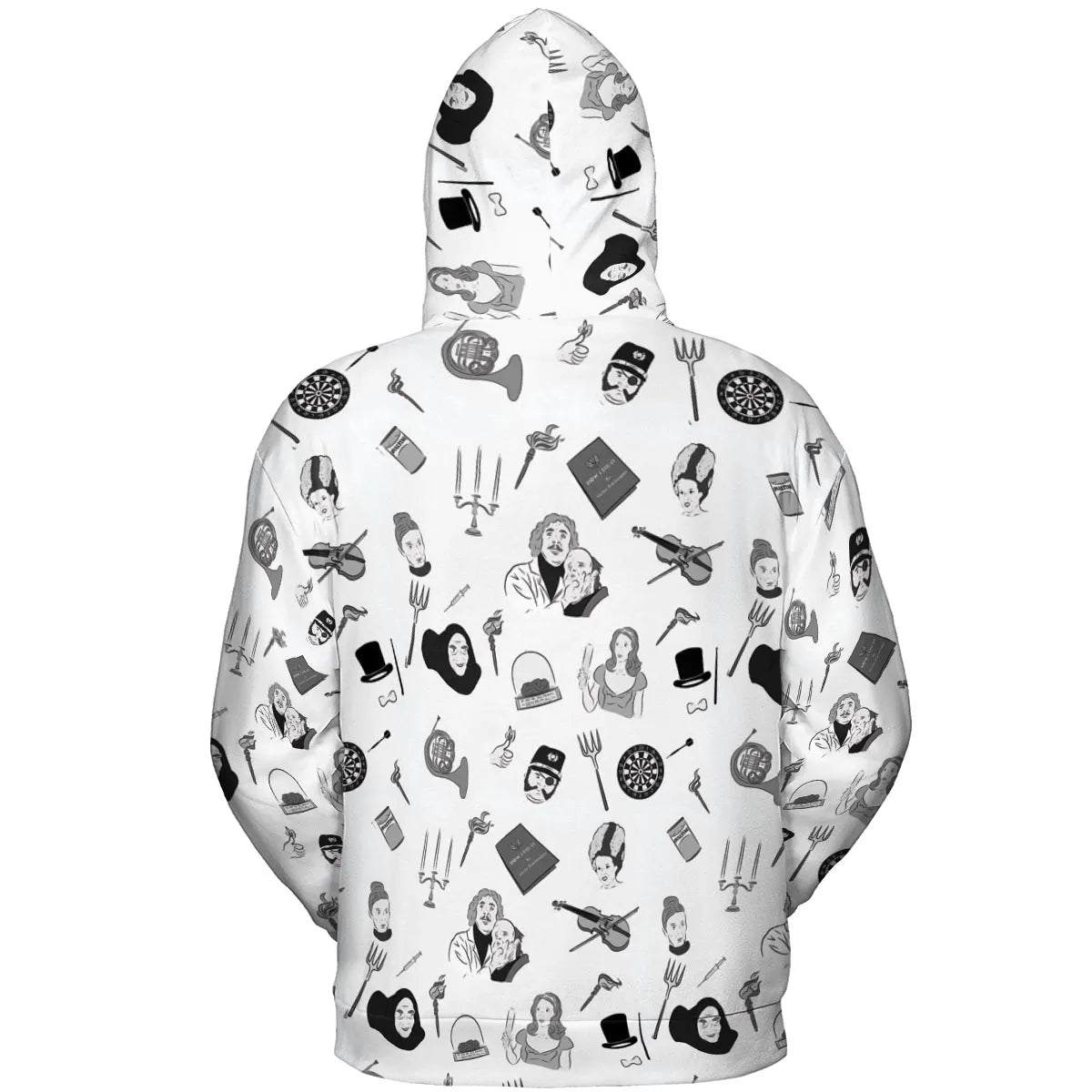 All-over Print Hoodie - BDJ783JV