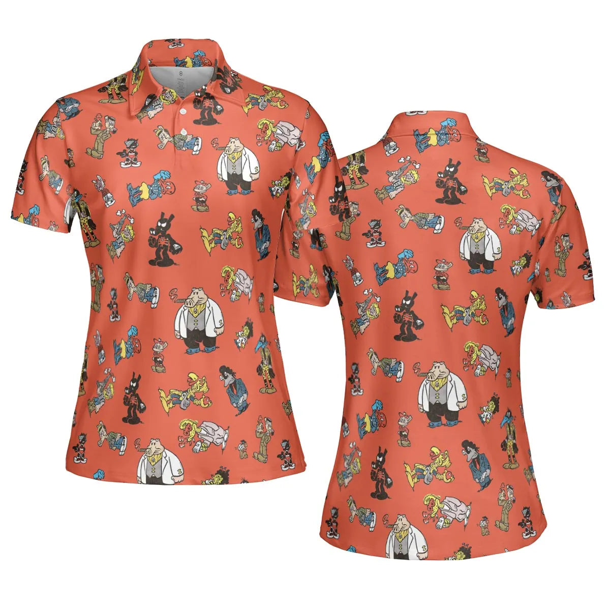 AOP Men/Women Polo Shirt - 4CRHN9UG