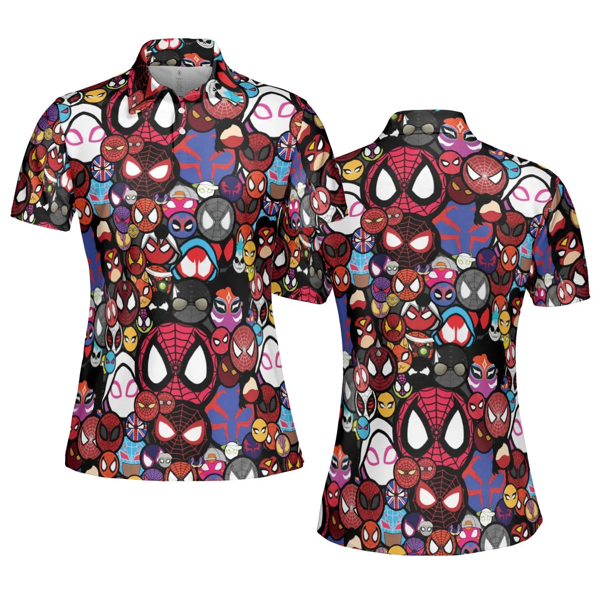 AOP Men/Women Polo Shirt - MDNDL7XA