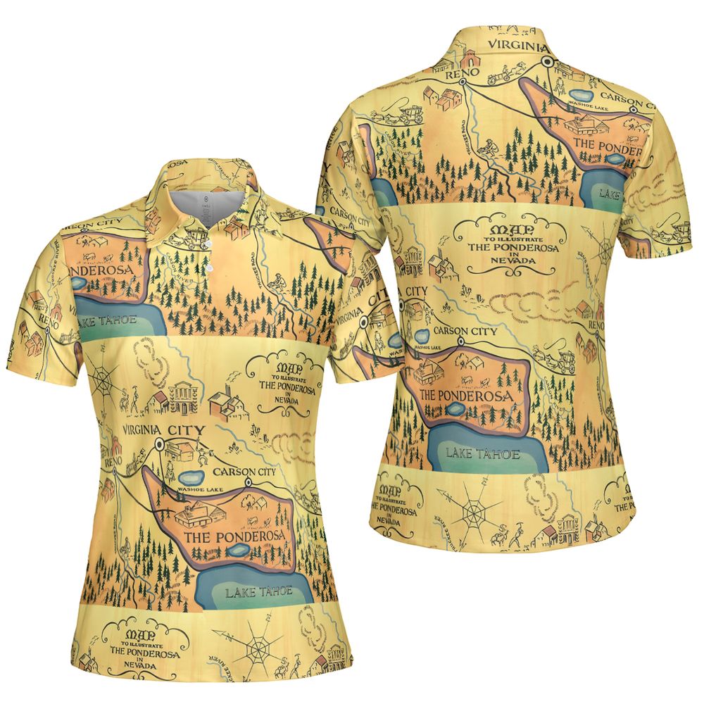 Map of The Ponderosa - - 5