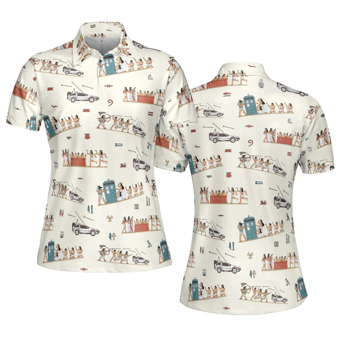 AOP Men/Women Polo Shirt - V4RHK5E6