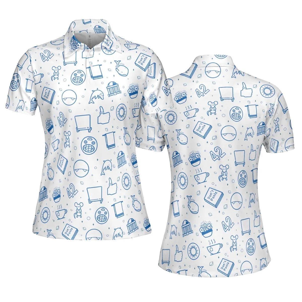AOP Men/Women Polo Shirt - WB1PL6EB