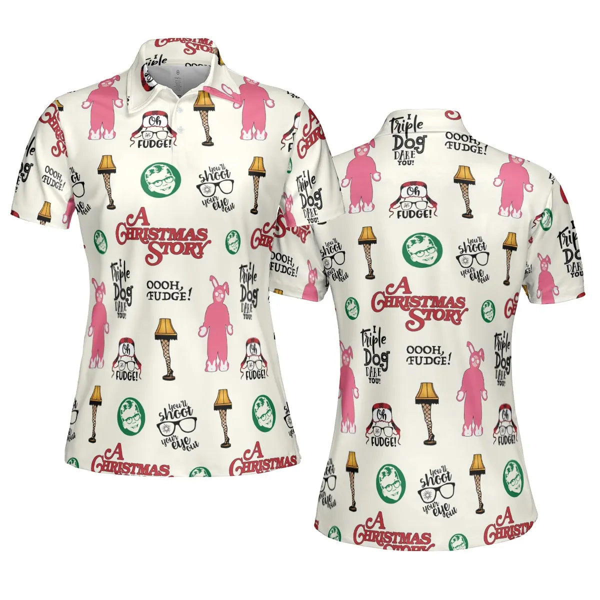 AOP Men/Women Polo Shirt - JZJBDW9P