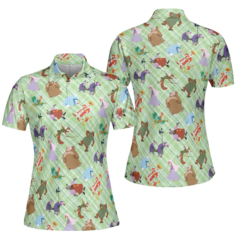 AOP Men/Women Polo Shirt - YDY5HF9E - - 5
