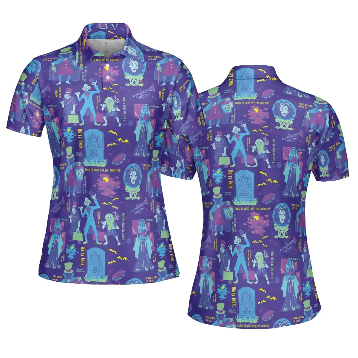 AOP Men/Women Polo Shirt - T5WUTWMS