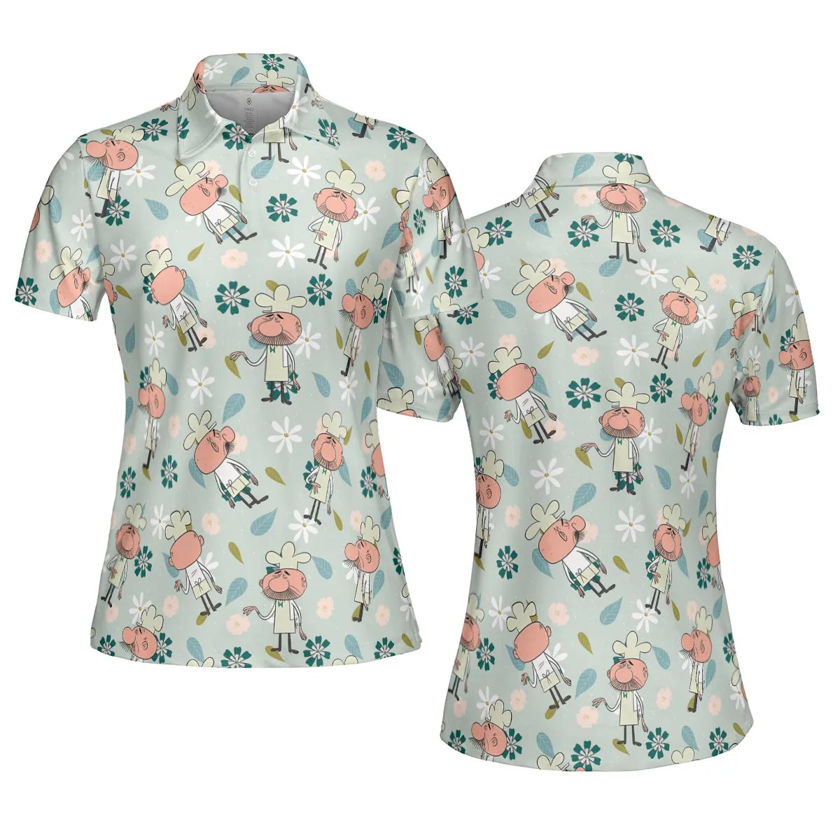 AOP Men/Women Polo Shirt - FYRVB4DE