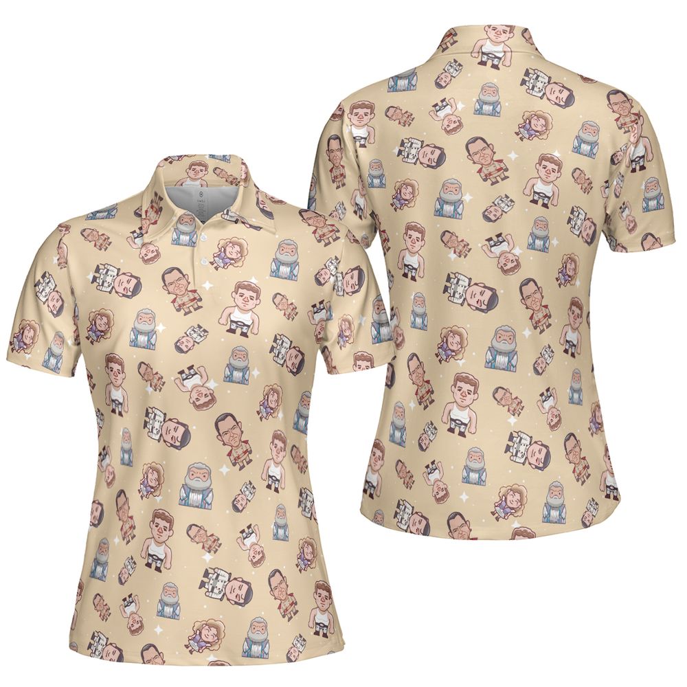 AOP Men/Women Polo Shirt - 8TBLT2B1 - - 5