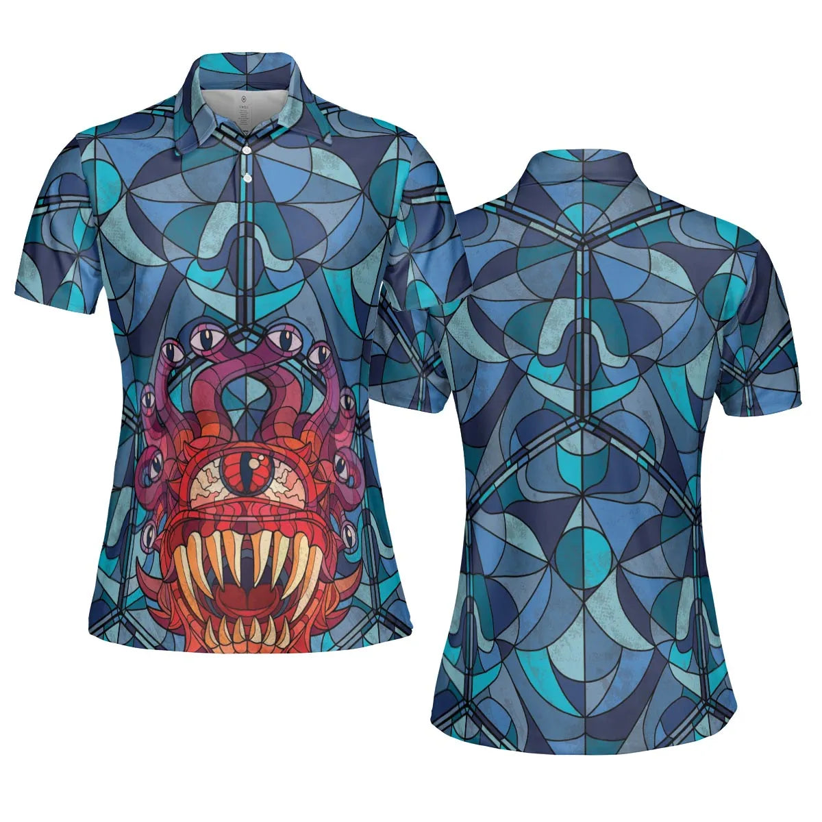 AOP Men/Women Polo Shirt - 9YCDVPML