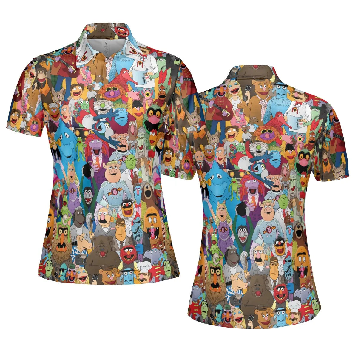 AOP Men/Women Polo Shirt - YHK6LQDC
