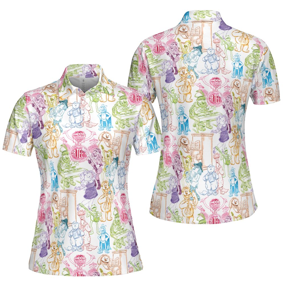 AOP Men/Women Polo Shirt - 2G77M44A - - 5