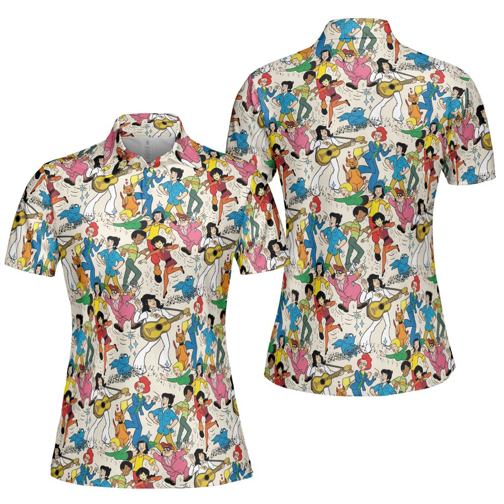AOP Men/Women Polo Shirt - RMQUFVAE - - 5
