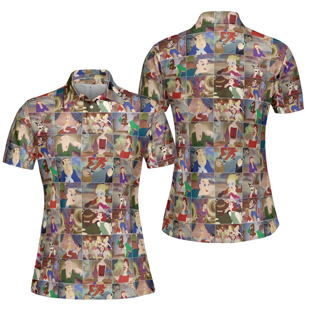AOP Men/Women Polo Shirt - 65QFBFF6 - - 5