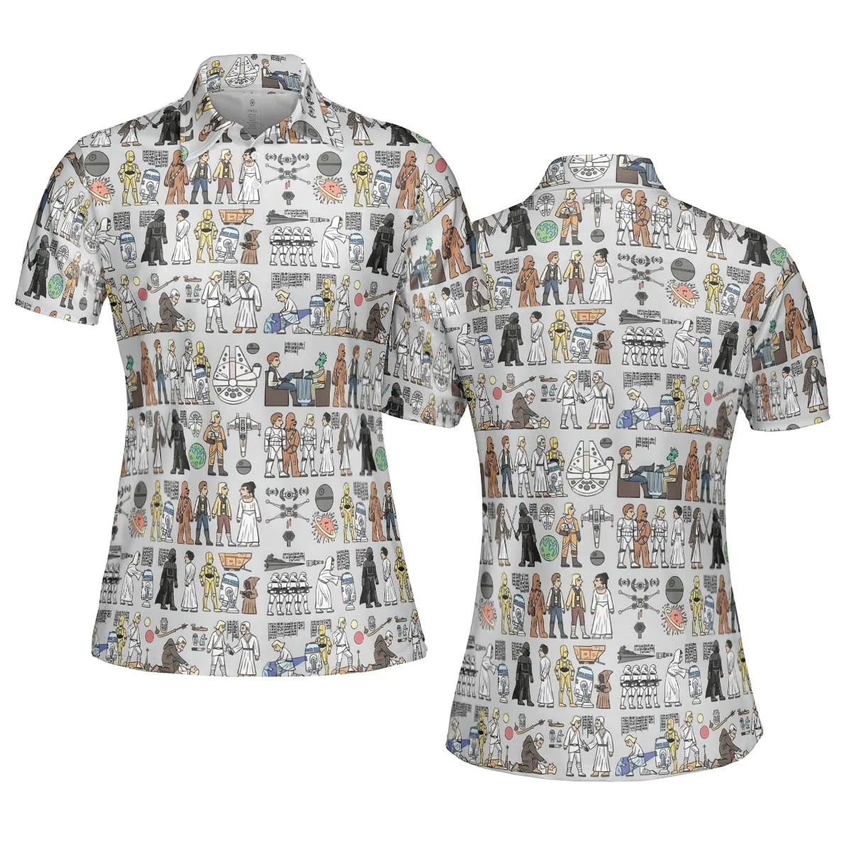 AOP Men/Women Polo Shirt - LK3KP421