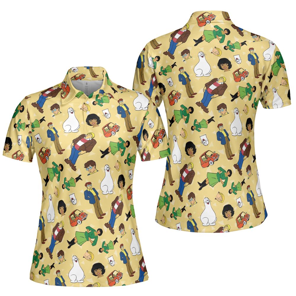 AOP Men/Women Polo Shirt - 97XWF8ZH - - 5