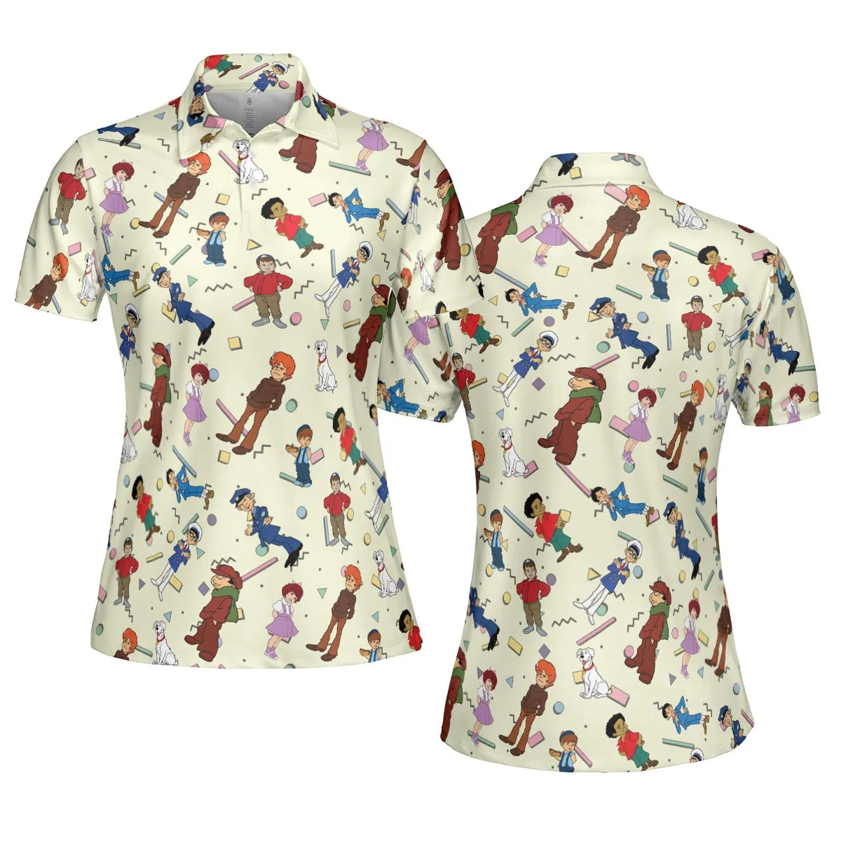 AOP Men/Women Polo Shirt - F4JWLF3Z