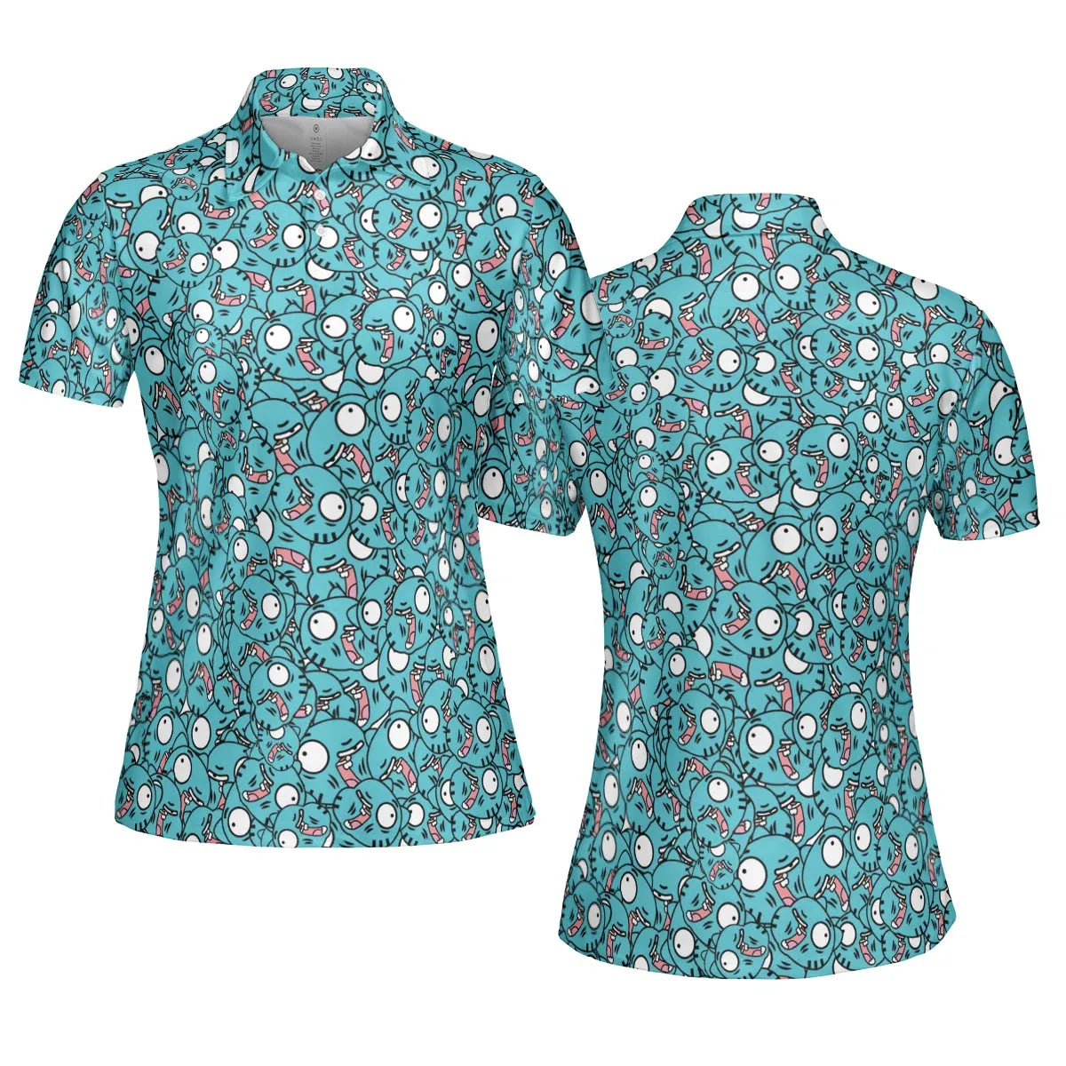 AOP Men/Women Polo Shirt - YW4GH3KK