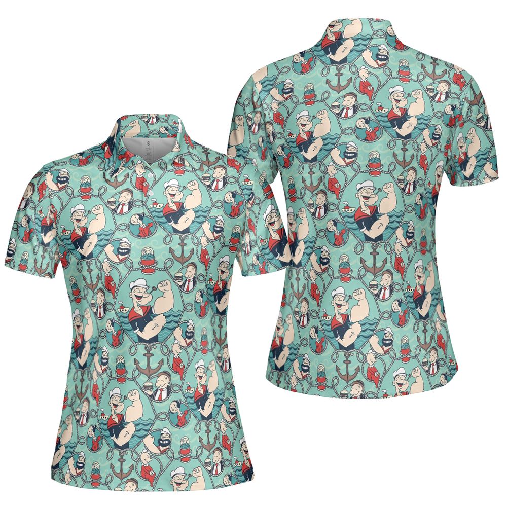 AOP Men/Women Polo Shirt - WQNGQRB1 - - 5