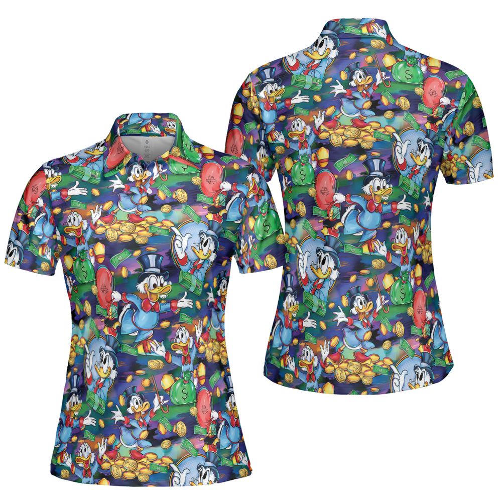AOP Men/Women Polo Shirt - Y681G1DH - - 5