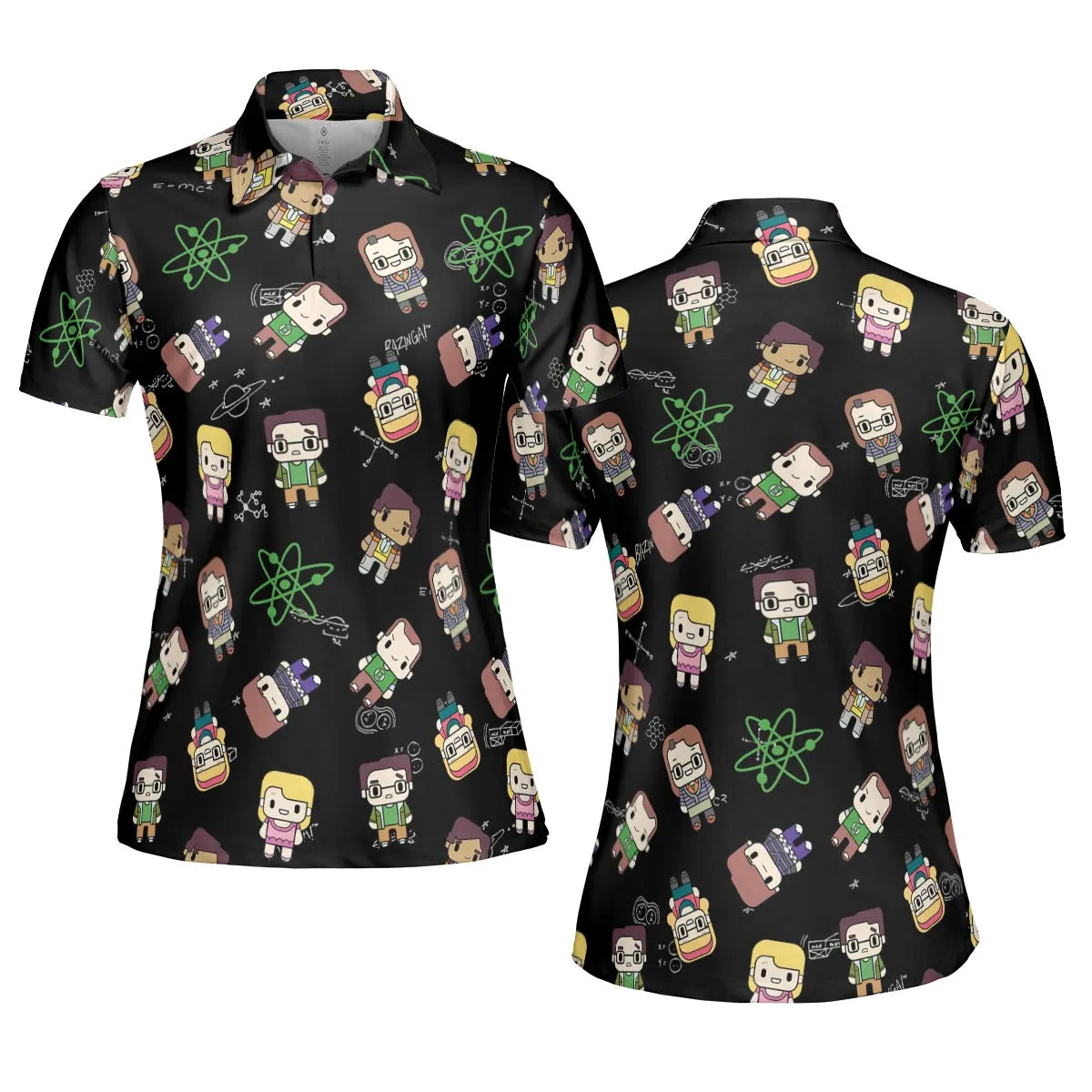 AOP Men/Women Polo Shirt - JBU6ZU3M