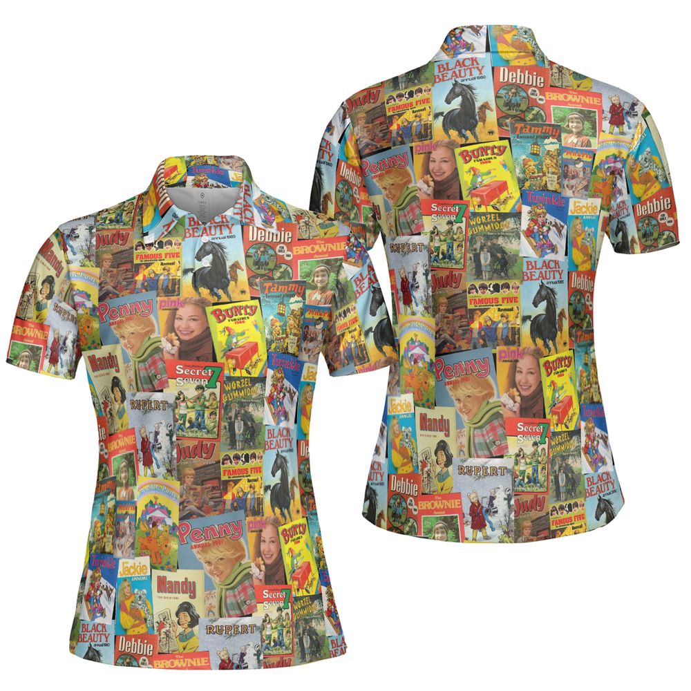 AOP Men/Women Polo Shirt - FEC547UR - - 5