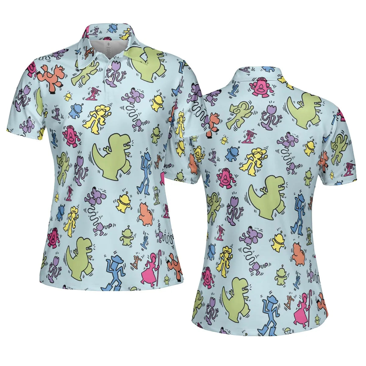 AOP Men/Women Polo Shirt - FLPERTFK