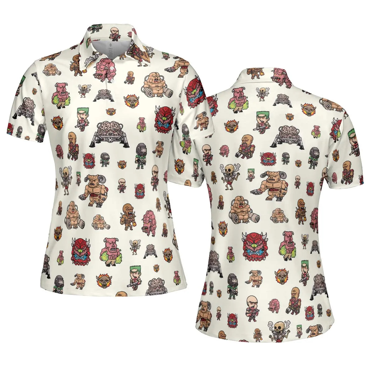 AOP Men/Women Polo Shirt - 2P1K1X6M