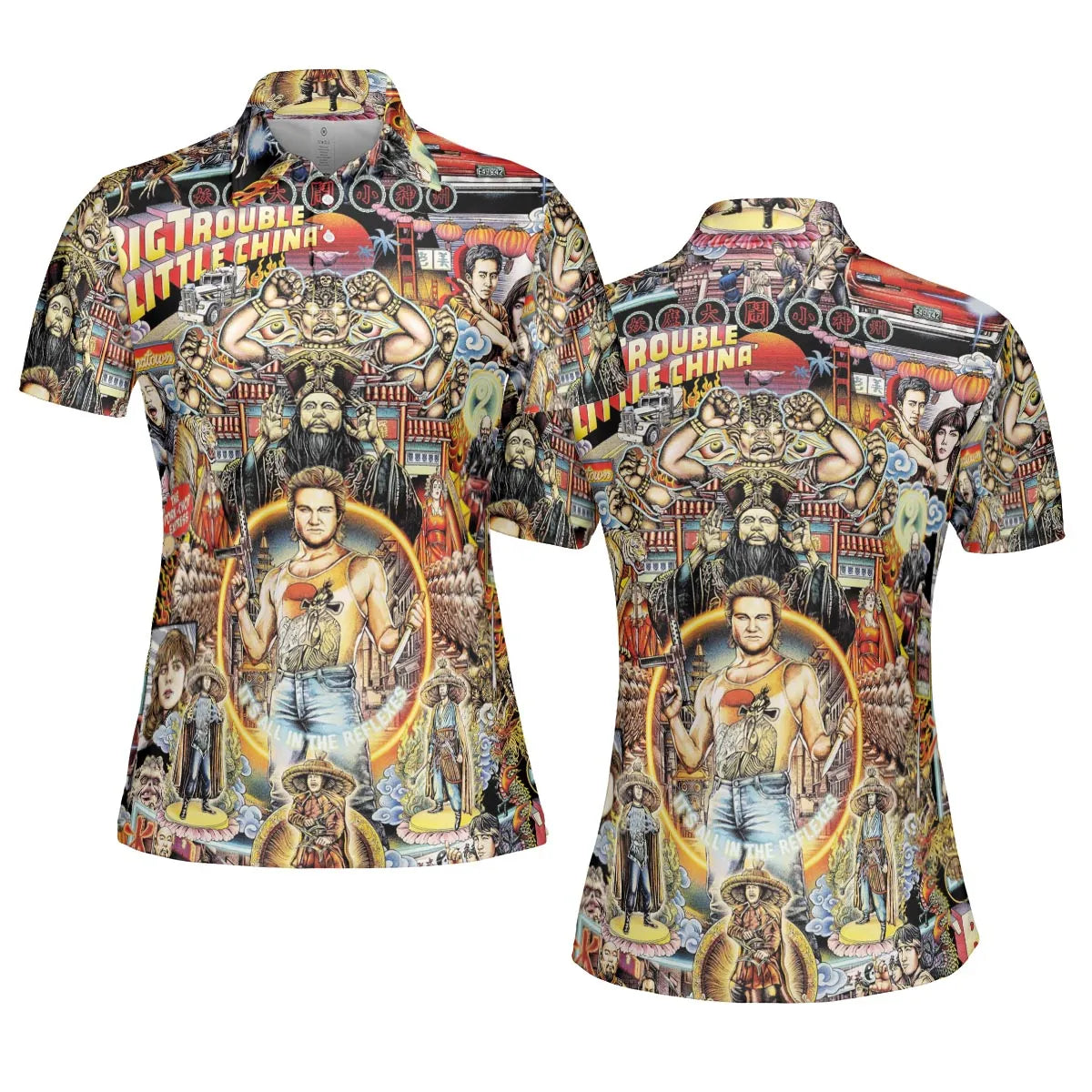 AOP Men/Women Polo Shirt - F8N9P34W