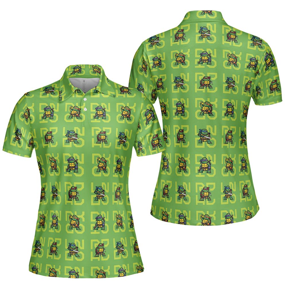 AOP Men/Women Polo Shirt - - 5
