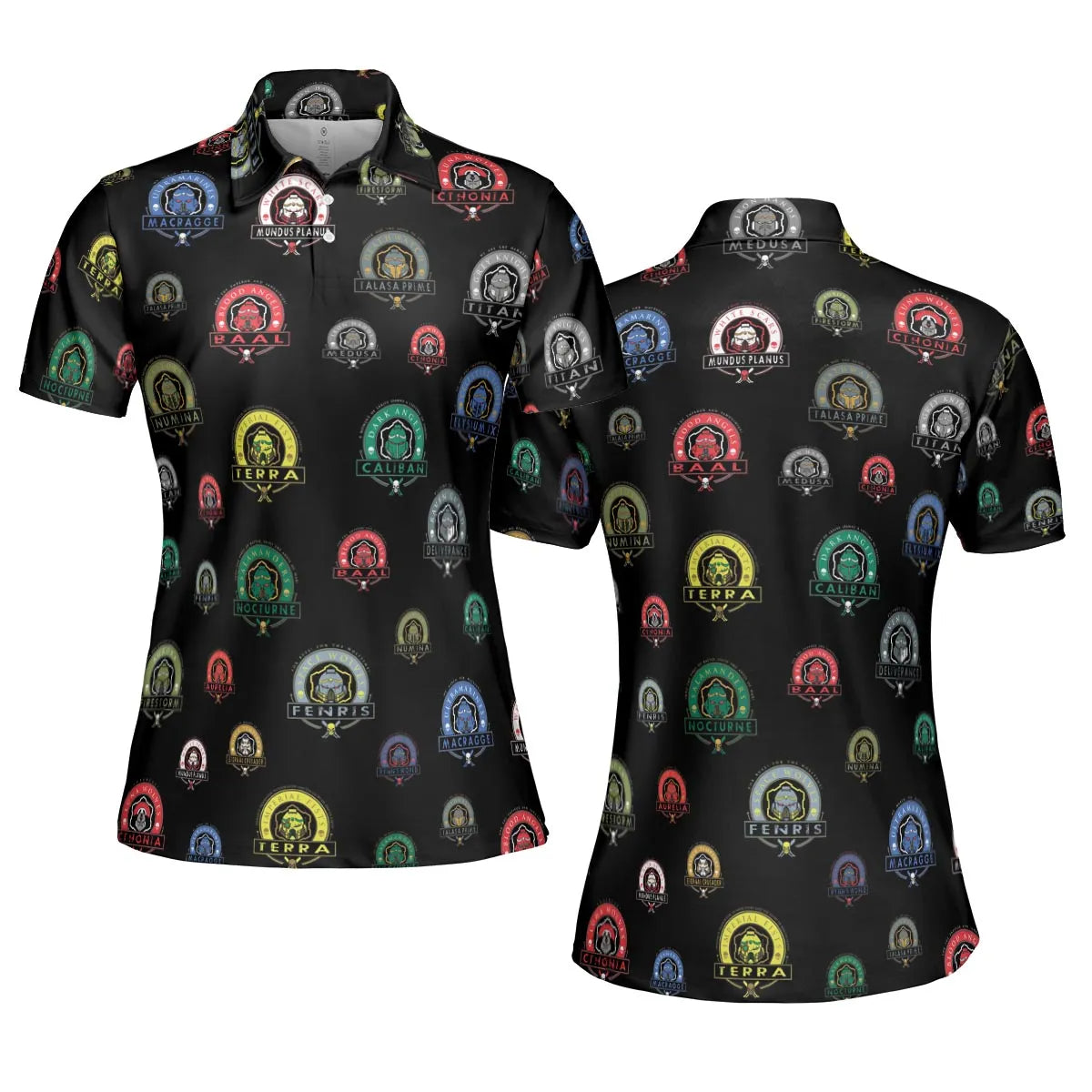 AOP Men/Women Polo Shirt - YMQEW6WP