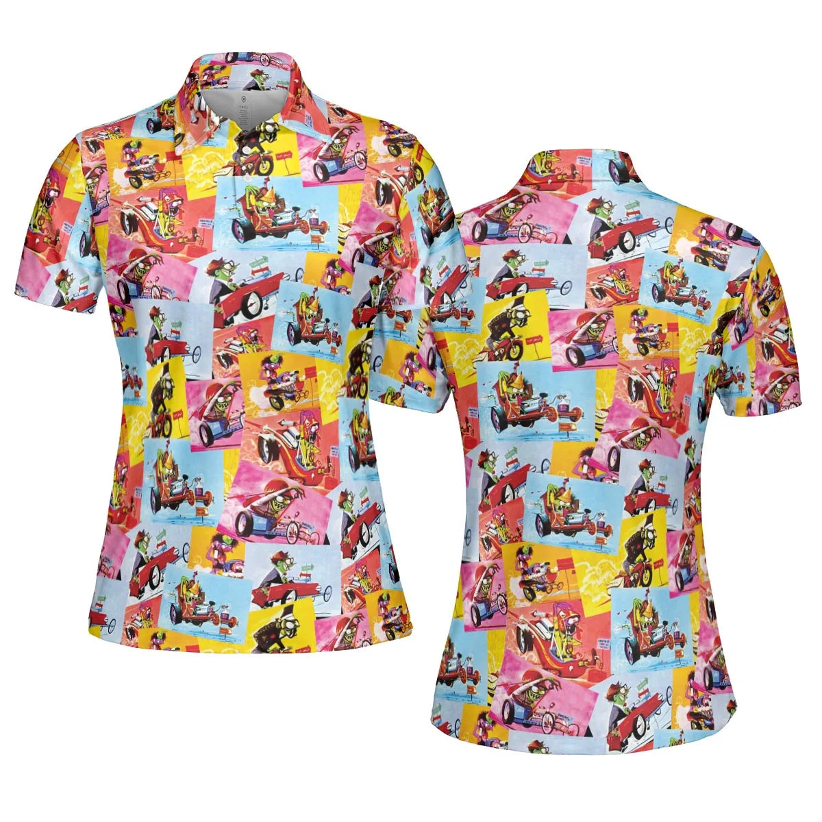 AOP Men/Women Polo Shirt - UPSA77F5
