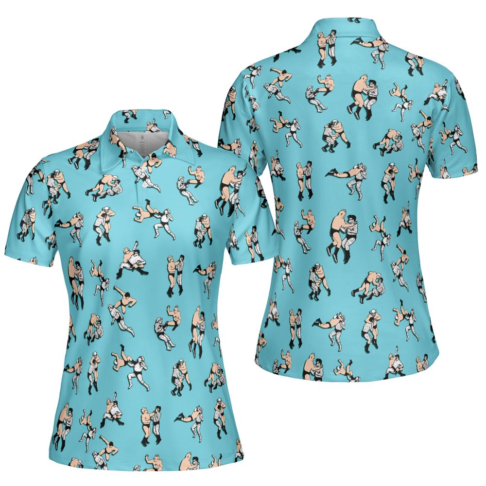 AOP Men/Women Polo Shirt - CAQH15HF - - 5