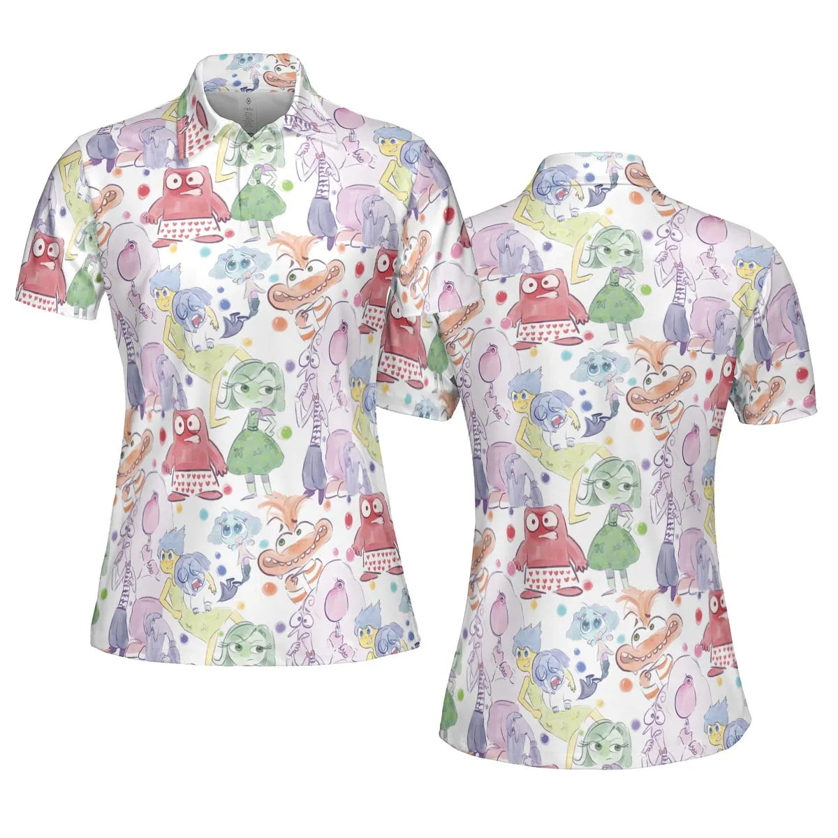 AOP Men/Women Polo Shirt - XLKU8QNP