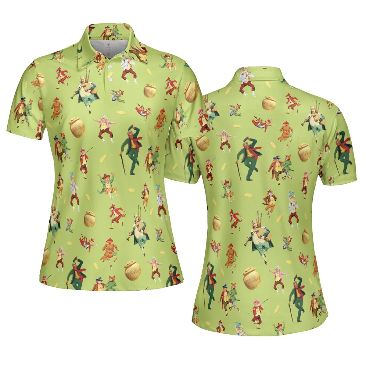 AOP Men/Women Polo Shirt - W1BUTV3D
