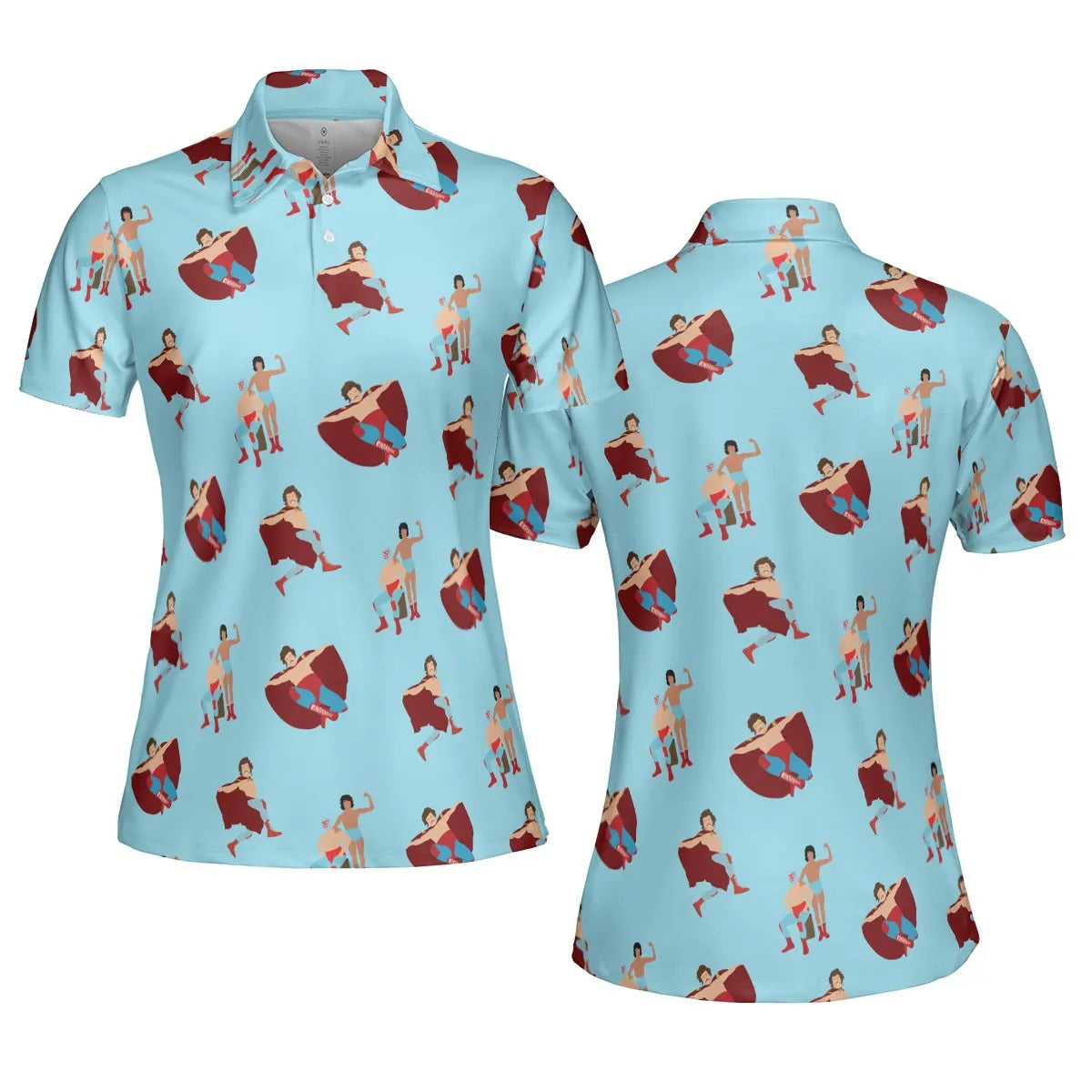 AOP Men/Women Polo Shirt - ZBUSXTKC