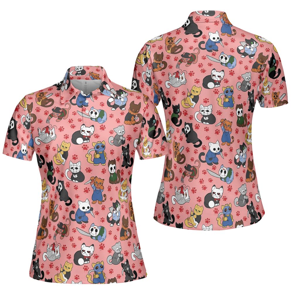 AOP Men/Women Polo Shirt - 9XLBUCS3 - - 5