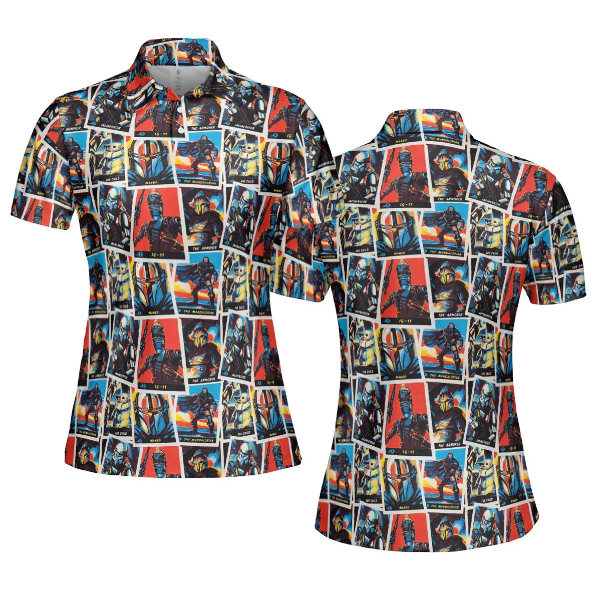 AOP Men/Women Polo Shirt - JXK3U5WJ