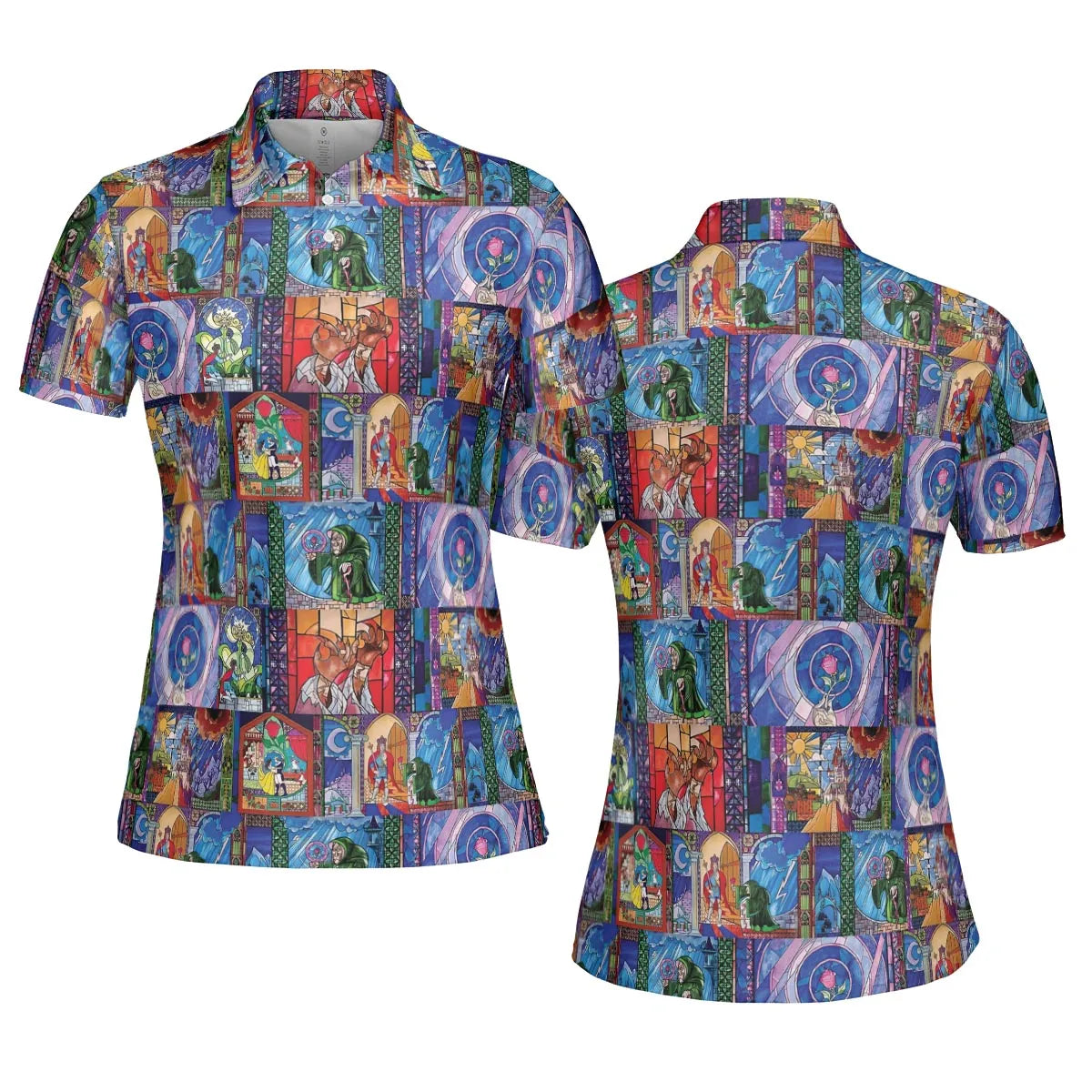 AOP Men/Women Polo Shirt - UXPHVXTJ