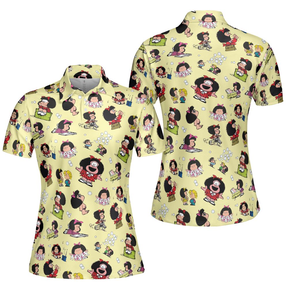 AOP Men/Women Polo Shirt - HAXPCTUF - - 5