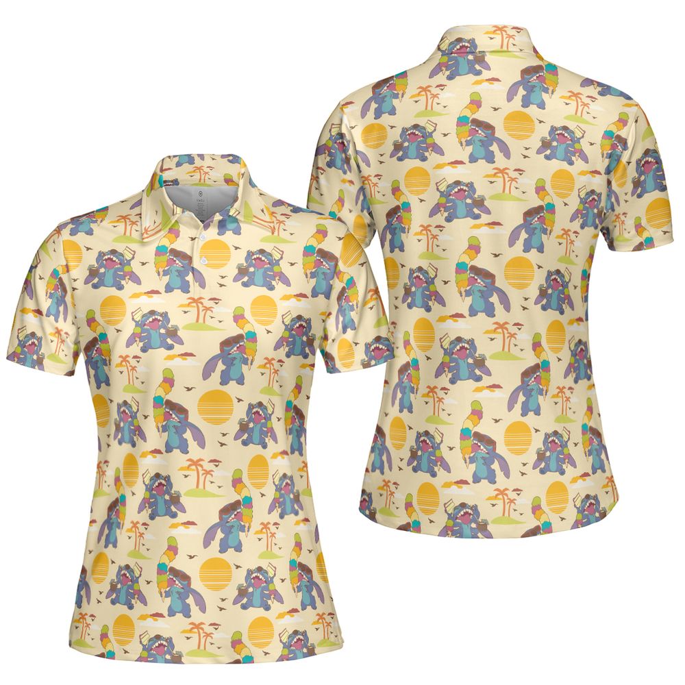 AOP Men/Women Polo Shirt - LWDUMMKU - - 5