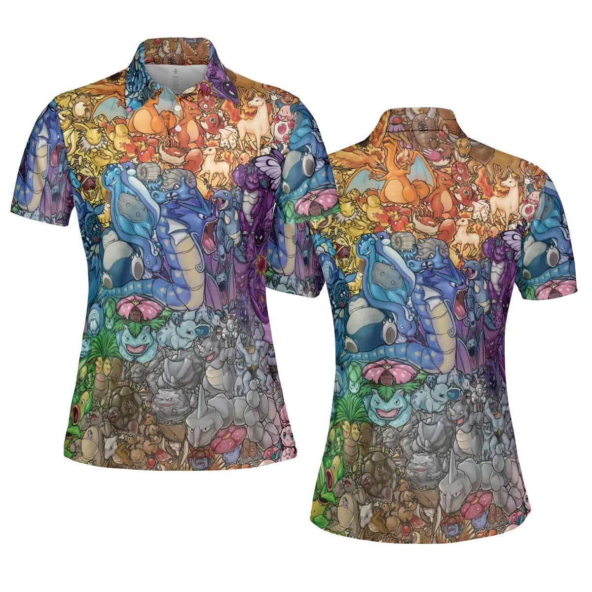 AOP Men/Women Polo Shirt - GTNEW2JJ