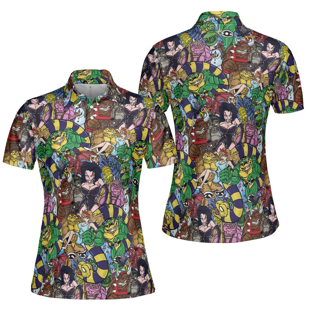 AOP Men/Women Polo Shirt - RQ84MY88 - - 5