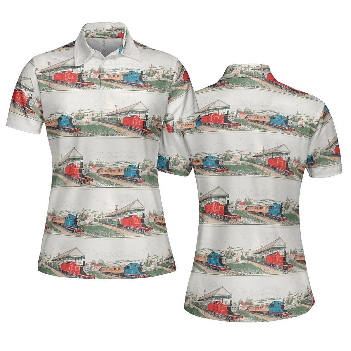 AOP Men/Women Polo Shirt - YZB2JAR3