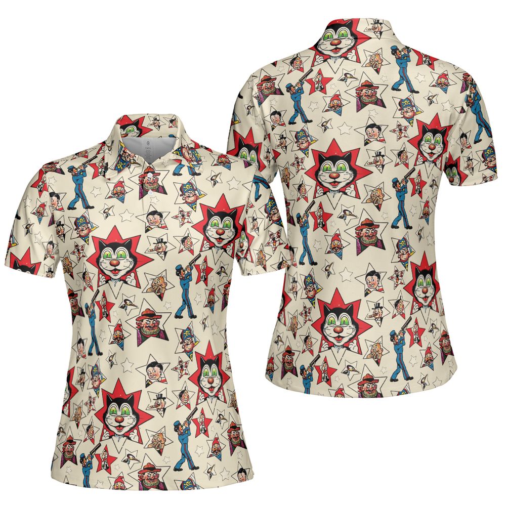 AOP Men/Women Polo Shirt - 8KZ9ATW8 - - 5