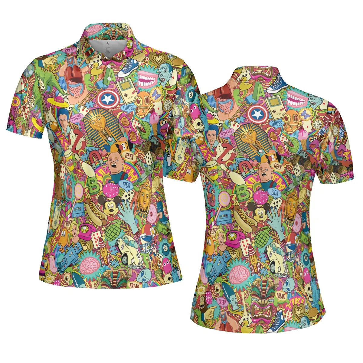 AOP Men/Women Polo Shirt - 85CEL8M5